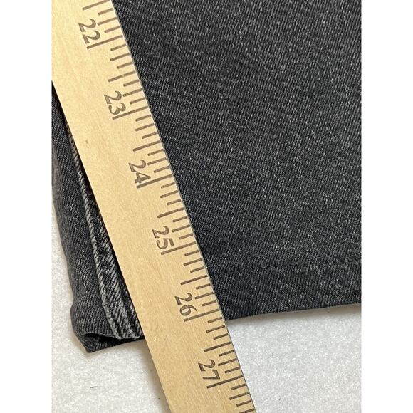 Everlane Jeans Size 24 High Waist Straight  Black High Rise - Picture 10 of 12